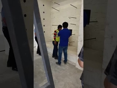 فرن عمودی مواد ساختمانی آزمایش مقاومت آتش