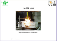 آزمایشگاه 16 CFR1632 تجهیزات تست اشتعال پذیری تشک و پد تشک