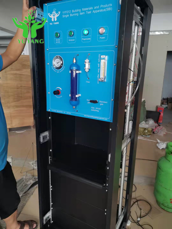 EN 13823 GB/T 20284 تستر تک سوز برای مصالح ساختمانی افقی