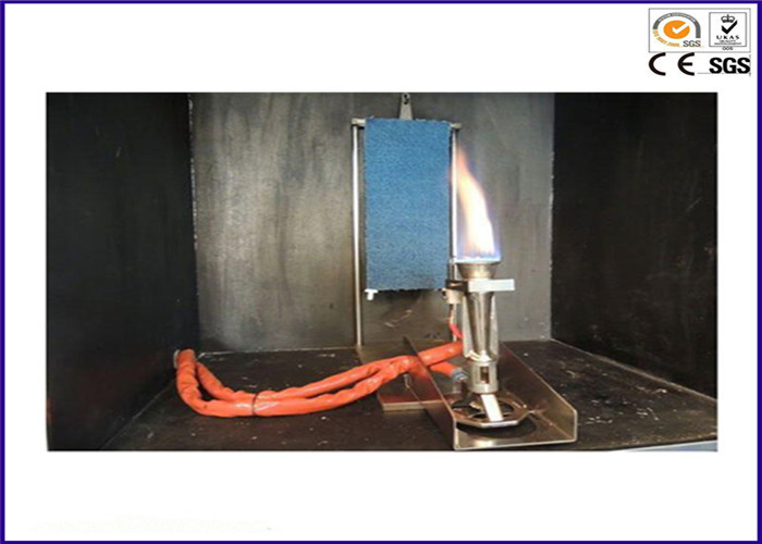 تست NFPA 701 تست 1 تست کننده اشتعال عمودی برای پارچه تک و چند لایه