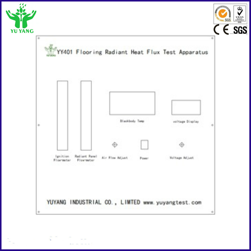ایزو 9239-1 ASTM E648 تست کننده شار تابشی بحرانی با منبع انرژی گرمایی تابشی