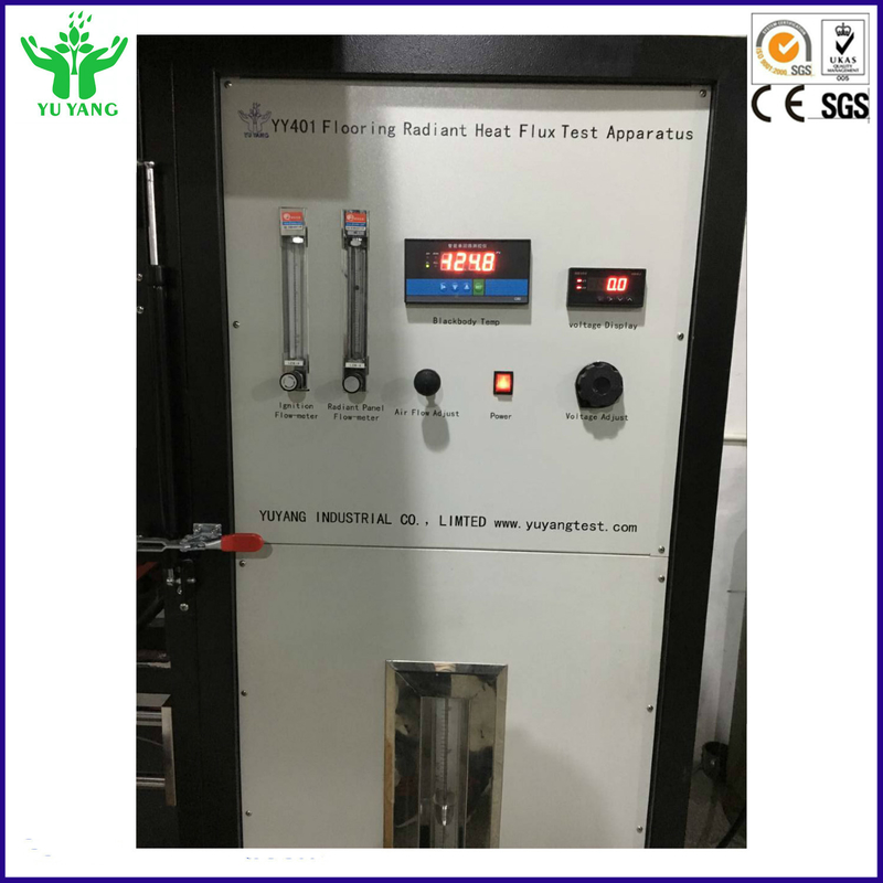 ایزو 9239-1 ASTM E648 تست کننده شار تابشی بحرانی با منبع انرژی گرمایی تابشی