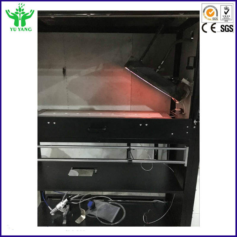 ایزو 9239-1 ASTM E648 تست کننده شار تابشی بحرانی با منبع انرژی گرمایی تابشی