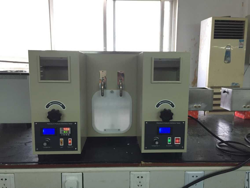 ASTM D86 نوع دستگاه تقطیر دستگاه تست تجهیزات نفت بنزین