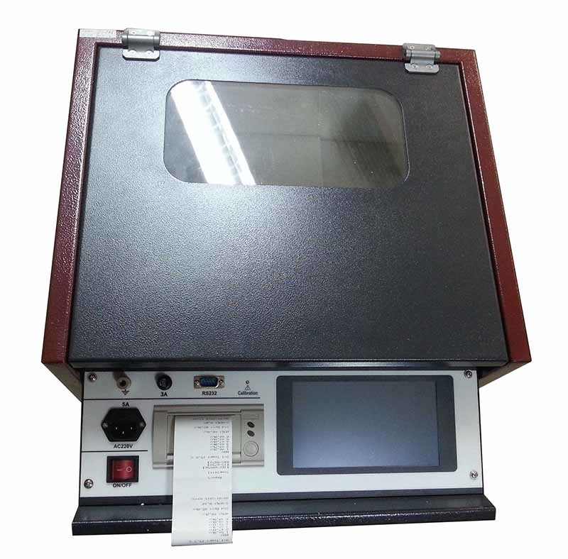تجهیزات تست الکتریکی 80kV ولتاژ تخلیه نفت BDV تستر