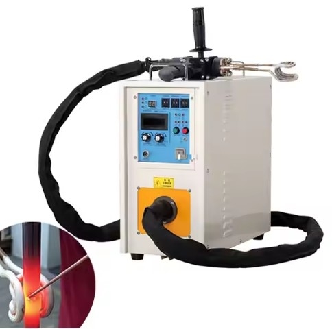 25KW حرارتی اندیکشن برای و اتصال طولانی مدت از لوله های مس و مس در کارخانه های تولید تهویه مطبوع