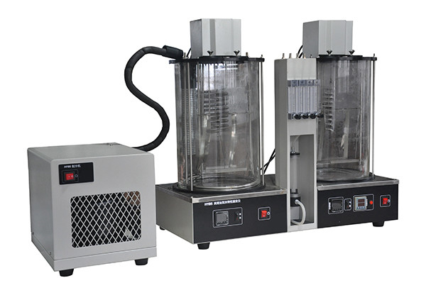 ASTM D892 تجهیزات تجزیه و تحلیل نفت Foaming تنگنس دستگاه حمام با کولر 24 و 93.5