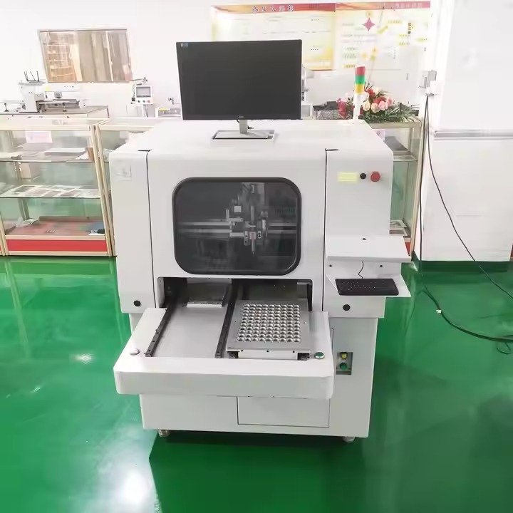 دستگاه جداکننده و برش برد مدار چاپی CNC برای تولید قطعات الکترونیکی
