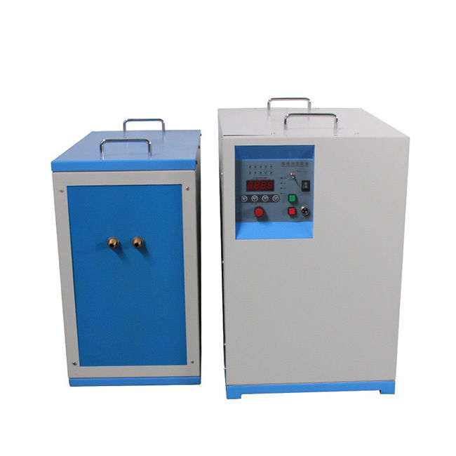 کوره حرارتی مقناطیسی برای لوله های فولادی 40 کیلو وات قدرت خروجی 0.5MHZ-1.1MHZ فرکانس