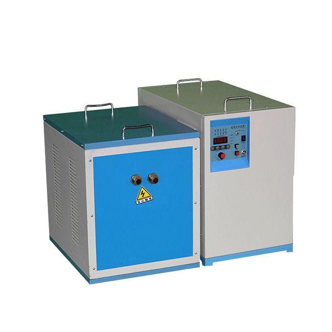 کوره حرارتی مقناطیسی برای لوله های فولادی 40 کیلو وات قدرت خروجی 0.5MHZ-1.1MHZ فرکانس