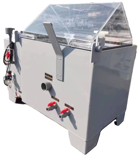 تست کننده مقاومت در برابر خوردگی ابزار دود نمکی فولاد ضد زنگ برای چرخه نمک برای آزمایش 220 ولت استاندارد ASTM 1 سال گارانتی