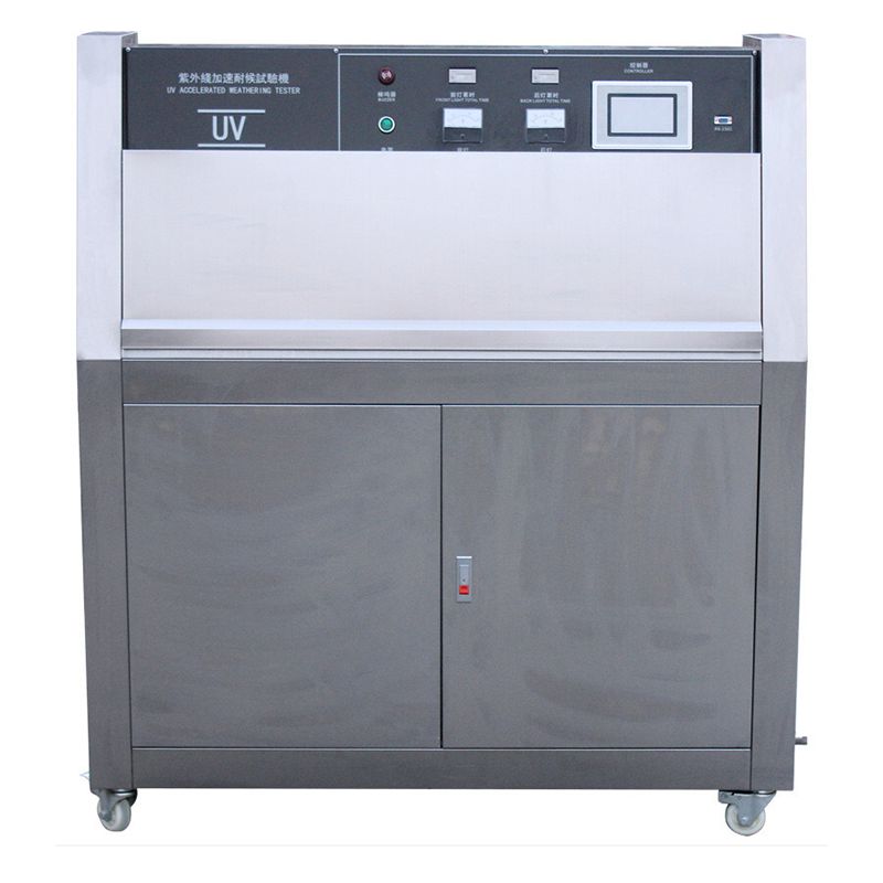 UV سرعت بخش پیری هواشناسی تست کننده دسکتاپ نور ماوراء بنفش شبیه سازی پیری اتاق تست ماشین تجهیزات آزمایشگاه مستقیم