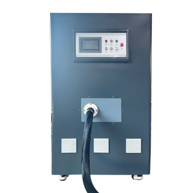 120 KW برق دستگاه گرمایش اندوکشن کوره تقلبی برای قطعات هسته ای تقلب چکش