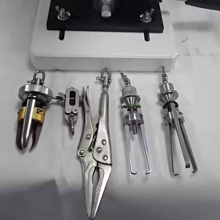 ASTM PS79-96 تستر دکمه فشاری و کششی موتوری با اندازه‌گیر تنش