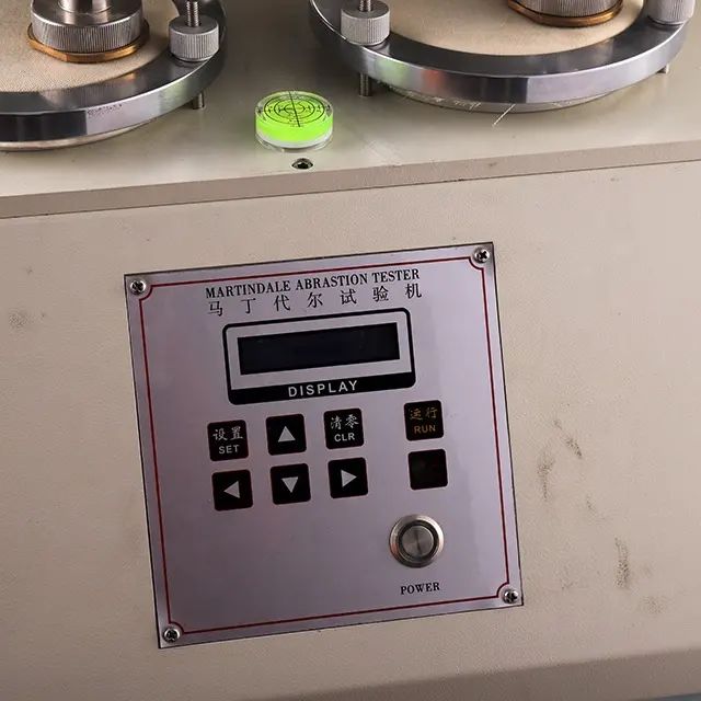 ISO 12947-2 Martindale abrasion and Pilling Tester برای ماشین تست مقاومت نساجی