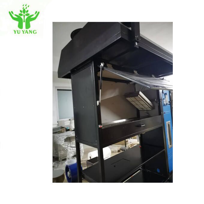 دستگاه تست شار حرارتی تابشی کفپوش مطابق با ISO 9239-1 ASTM E 846 با ارتفاع شعله قابل تنظیم 60-120 میلی متر و اندازه گیری شار حرارتی 0-15 کیلو وات بر متر مربع