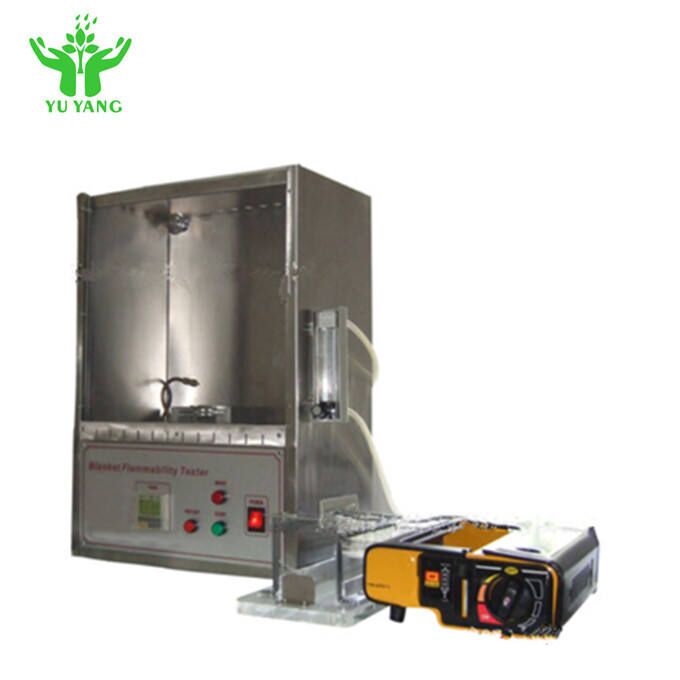 ASTM D4151 تست کننده قابل احتراق پتو با نمونه 70mmx70mm و تجهیزات آزمایش آتش با طول شعله 16mm