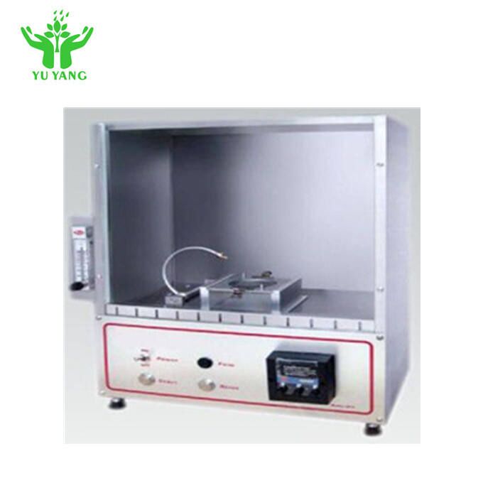 ASTM D4151 تست کننده قابل احتراق پتو با نمونه 70mmx70mm و تجهیزات آزمایش آتش با طول شعله 16mm