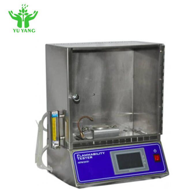 ASTM D4151 تست کننده قابل احتراق پتو با نمونه 70mmx70mm و تجهیزات آزمایش آتش با طول شعله 16mm