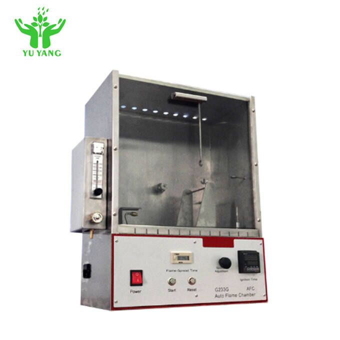 ASTM D4151 تست کننده قابل احتراق پتو با نمونه 70mmx70mm و تجهیزات آزمایش آتش با طول شعله 16mm