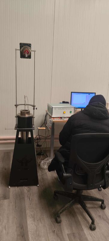 دستگاه آزمایش عدم احتراق با کنترل میکرو کامپیوتری ISO 1182-2020 با مقاومت گرما 1600 °C مطابقت دارد