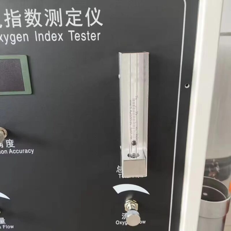 تستر شاخص اکسیژن ASTM D2863 دیجیتال با دقت 0.1% برای اندازه‌گیری دقیق شاخص اکسیژن محدود