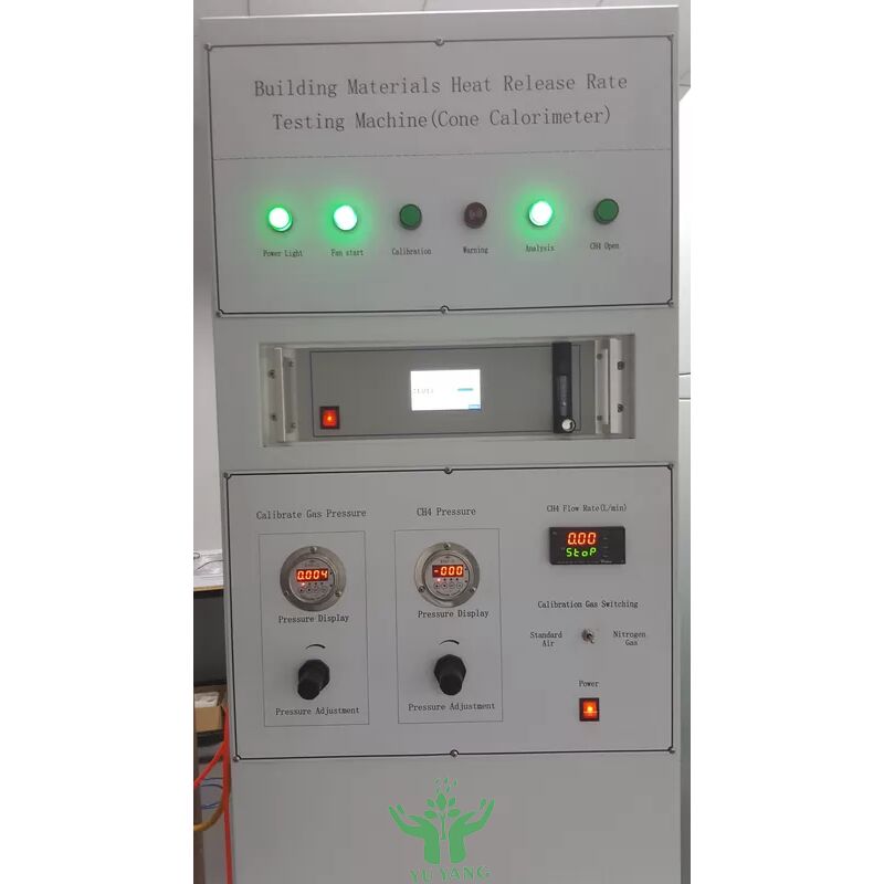 دستگاه کالریمتر مخروطی گواهی شده ISO 5660 برای اندازه گیری نرخ آزادسازی حرارت و تجهیزات تست مقاومت در برابر آتش مدولار