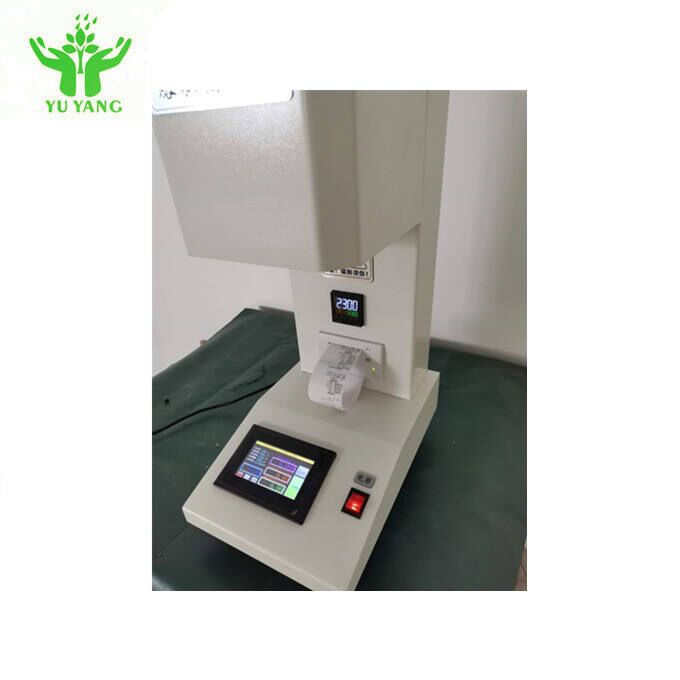 تستر شاخص جریان مذاب ISO 1133 ASTM D1238 با دقت دمای بالا ±0.2 درجه سانتیگراد برای تست پلاستیک