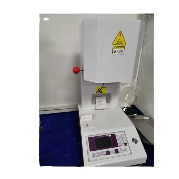 تستر شاخص جریان مذاب ISO 1133 ASTM D1238 با دقت دمای بالا ±0.2 درجه سانتیگراد برای تست پلاستیک