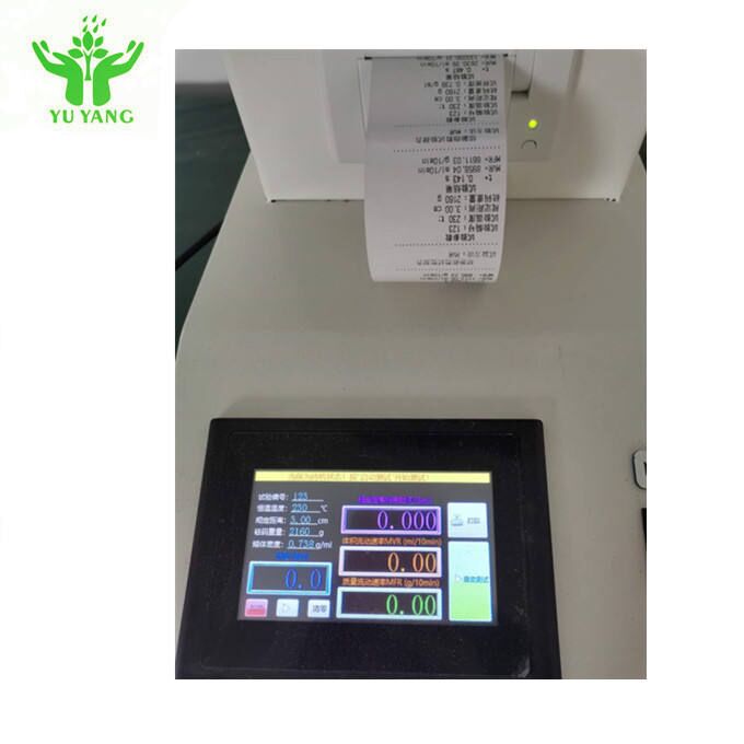 تستر شاخص جریان مذاب ISO 1133 ASTM D1238 با دقت دمای بالا ±0.2 درجه سانتیگراد برای تست پلاستیک