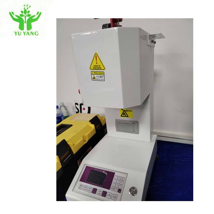 تستر شاخص جریان مذاب ISO 1133 ASTM D1238 با دقت دمای بالا ±0.2 درجه سانتیگراد برای تست پلاستیک