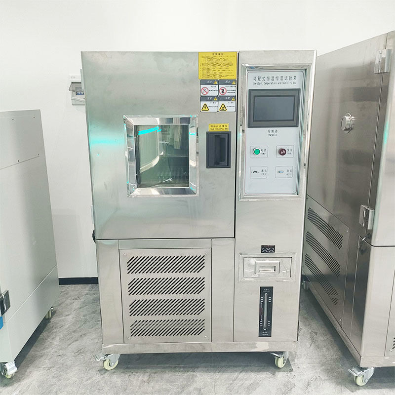 تجهیزات آزمایش دمای ثابت و رطوبت 80L اتاق آب و هوایی 220V برای ارزیابی محصول