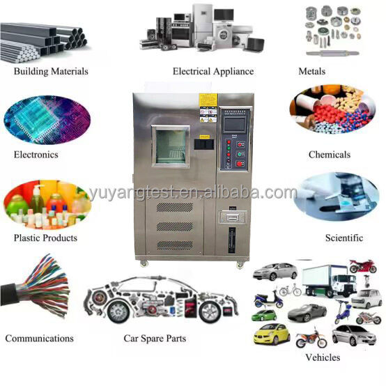 تجهیزات آزمایش دمای ثابت و رطوبت 80L اتاق آب و هوایی 220V برای ارزیابی محصول
