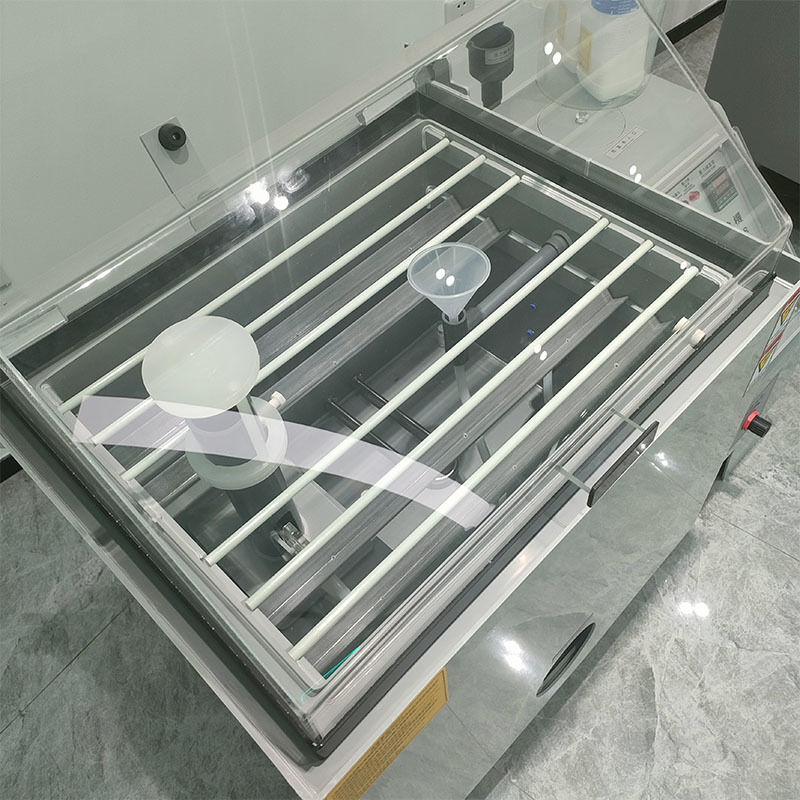 آزمایشگاه جدید استفاده از اسپری نمک پلاستیکی الکترونیکی برای اتاق آزمایش دمای رطوبت خوردگی مواد فولادی چرخه ای تجهیزات هوا