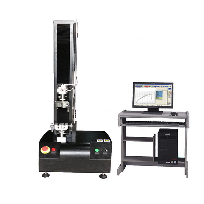 دستگاه تست کشش فیلم پلاستیکی تست نقطه شکست طول کشیدگی 5 کیلو نیوتن ASTM D882 ISO 527