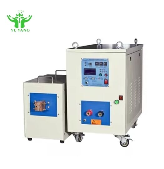 تجهیزات گرمایش القایی 60 کیلوواتی با توان بالا و کنترل PLC برای استفاده در کارخانه آهنگری فولاد و عملیات حرارتی فلزات
