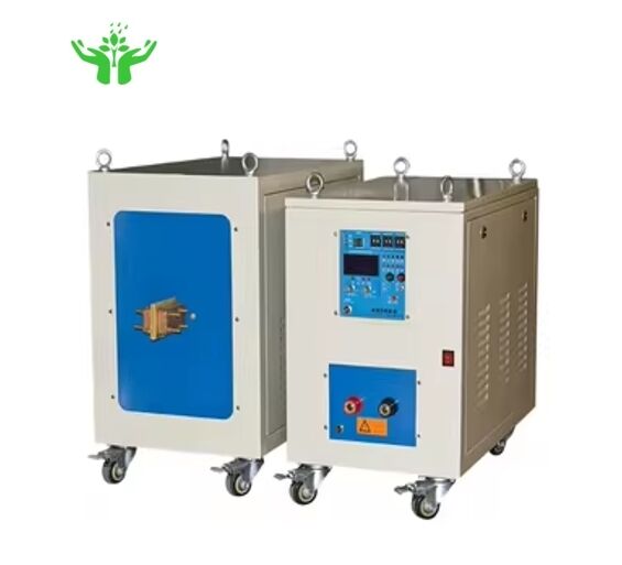 تجهیزات گرمایش القایی 60 کیلوواتی با توان بالا و کنترل PLC برای استفاده در کارخانه آهنگری فولاد و عملیات حرارتی فلزات