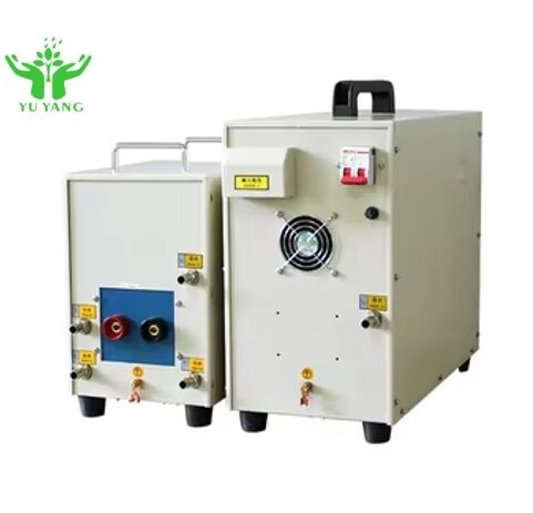 گرمکن القایی YUYANG PLC کنترل شده IGBT 25 کیلووات 380 ولت با راندمان بالا و سازگار با محیط زیست برای بازپخت، کوئنچ، لحیم کاری و آهنگری فلز