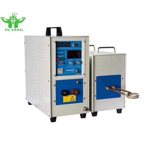 گرمکن القایی YUYANG PLC کنترل شده IGBT 25 کیلووات 380 ولت با راندمان بالا و سازگار با محیط زیست برای بازپخت، کوئنچ، لحیم کاری و آهنگری فلز
