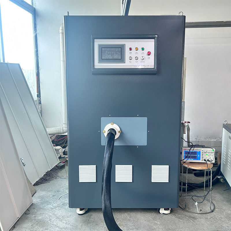 25KW IGBT دستگاه گرمایش فرکانس بالا برای گرم کردن و خم کردن میله ای فلزی
