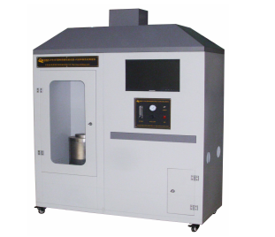 UL94 تست کننده قابل اشتعال با دمای آزمایش 0 ≈ 500 °C، جریان هوا تنظیم شده و دقت دمای ± 1 °C برای مواد الکترونیکی لاستیکی لاستیکی