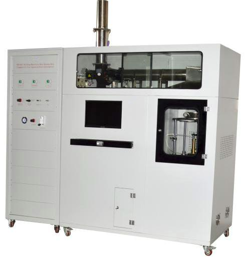 تست کننده قابل احتراق کالری متر مخروط استاندارد ISO 5660 با شدت تابش 100 kW/m2 و مقیاس الکترونیکی با دقت بالا