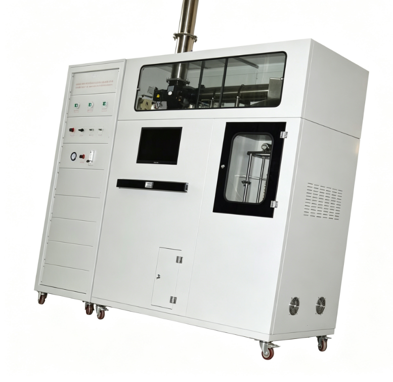 تست کننده قابل احتراق کالری متر مخروط استاندارد ISO 5660 با شدت تابش 100 kW/m2 و مقیاس الکترونیکی با دقت بالا