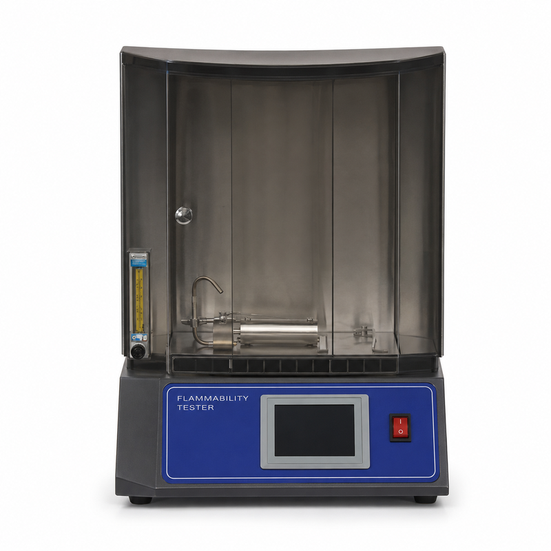 ASTM D4151 تست کننده قابل اشتعال پوشش پارچه نساجی دستگاه آزمایش گسترش شعله تجهیزات ارزیابی ایمنی آزمایشگاهی