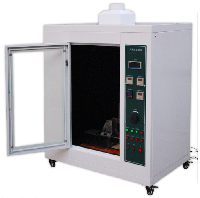 صفحه نمایش تستر براق صفحه نمایش / دستگاه تست اشتعال پذیر IEC60695-2-10 10mm / s ~ 25mm / s