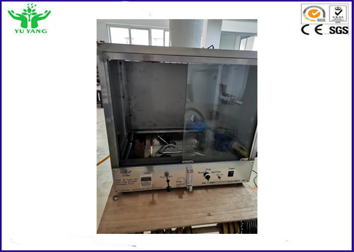تجهیزات تست قابلیت اشتعال کابل تک هسته ای 45 درجه GB / T 25085 0.1 L ~ 1 L / Min