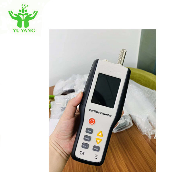 ISO13485 ذوب شده پارچه فیلتر ذوب گرد و غبار تستر ذرات فیلتر قابل حمل 3.7VDC ， 6000mAh