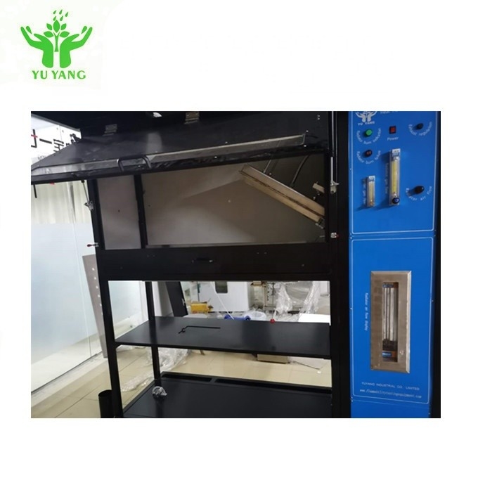 ASTM E648 تست بازدارنده شعله، 120 میلی متر کفپوش تابشی شار حرارتی تجهیزات تست آتش سوزی
