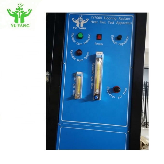 ASTM E648 تست بازدارنده شعله، 120 میلی متر کفپوش تابشی شار حرارتی تجهیزات تست آتش سوزی