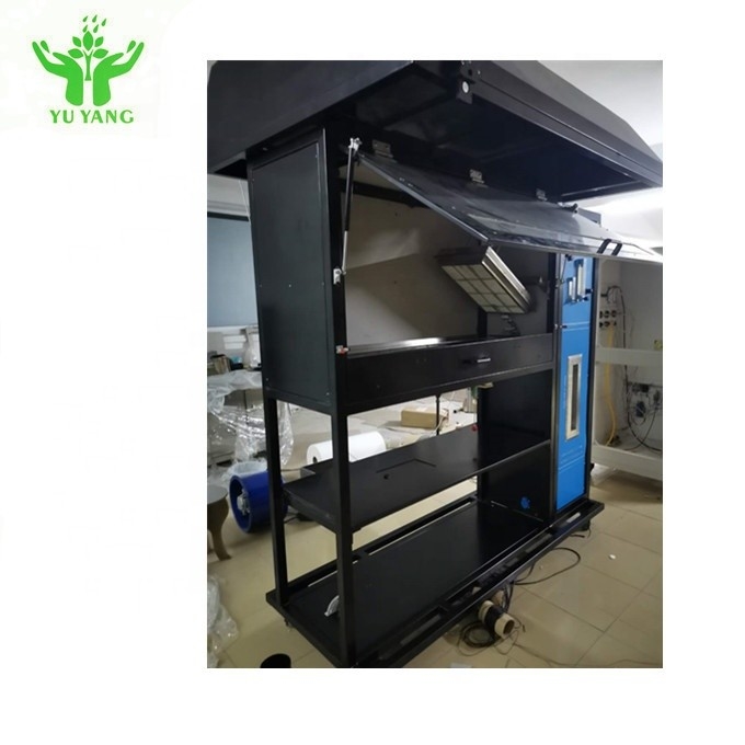 ASTM E648 تست بازدارنده شعله، 120 میلی متر کفپوش تابشی شار حرارتی تجهیزات تست آتش سوزی